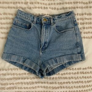 Jean shorts
